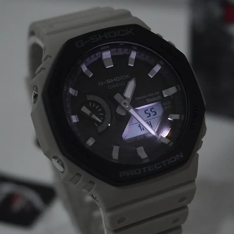 Casio G-Shock Analog-Digital Tough Solar Bluetooth Men's Watch- GA-B2100LUU-5A